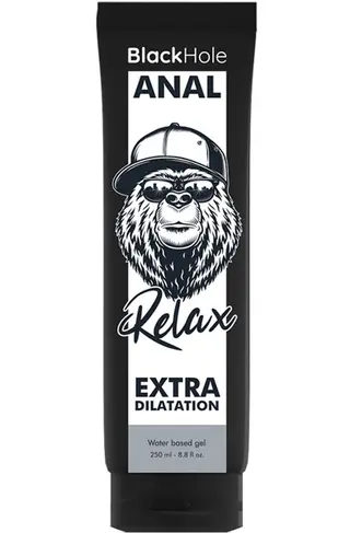 Produktfoto för Black Hole Relax Dilatation Water Based Gel 250 ml