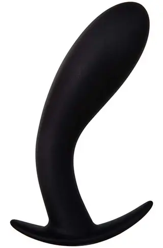 Produktfoto för Black Silicone Anal Plug