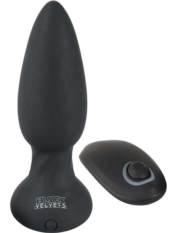 Alternativ bild 0 för Black Velvets: Remote Controlled Rotating & Vibrating Plug