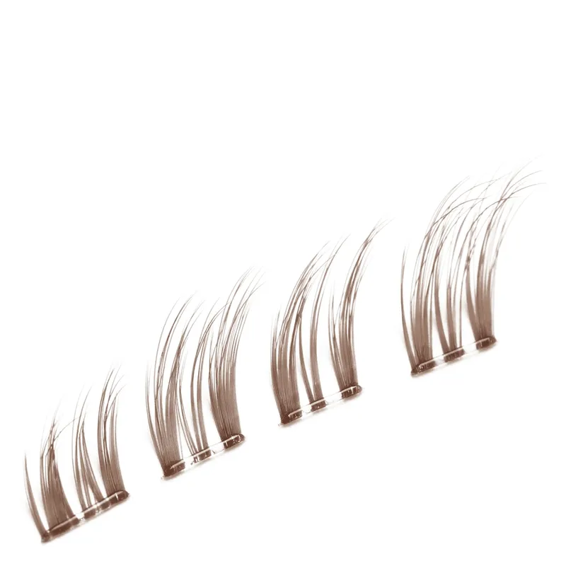 Bild 1 för blik Self-Stick Lash Clusters Brown 0.2