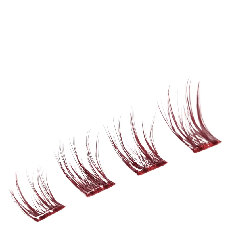 Bild 1 för blik Self-Stick Lash Clusters Burgundy 0.1