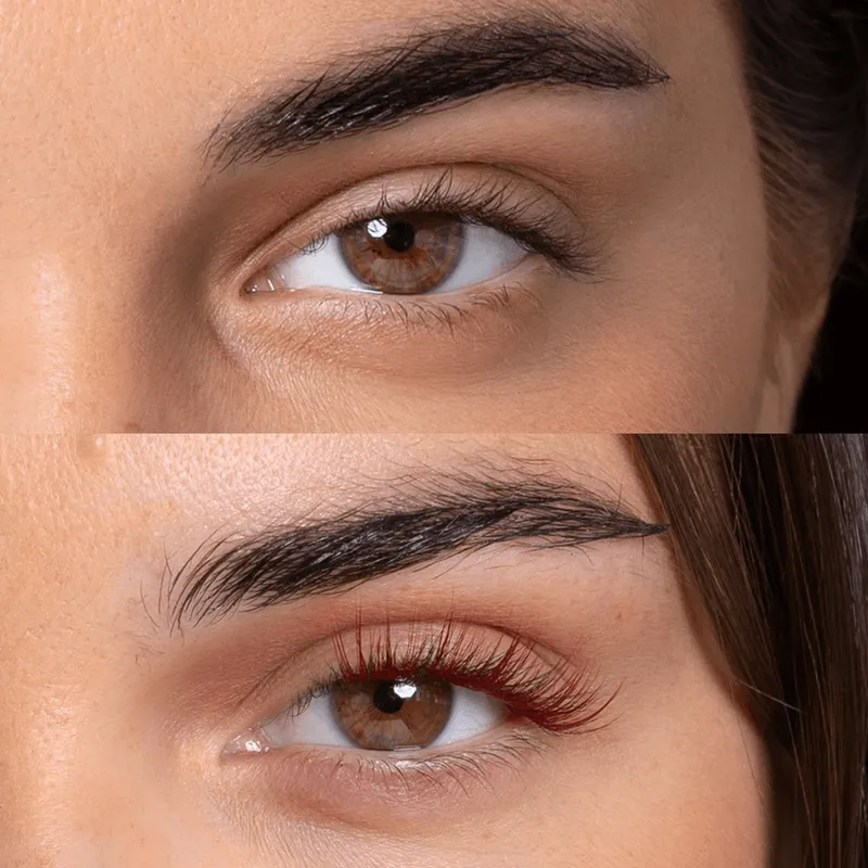 Bild 4 för blik Self-Stick Lash Clusters Burgundy 0.1