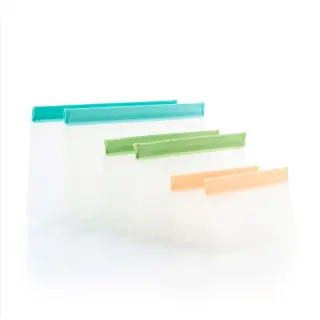 Produktfoto för Blixtlåspåse/Zippåse Återanvändbara 6-pack