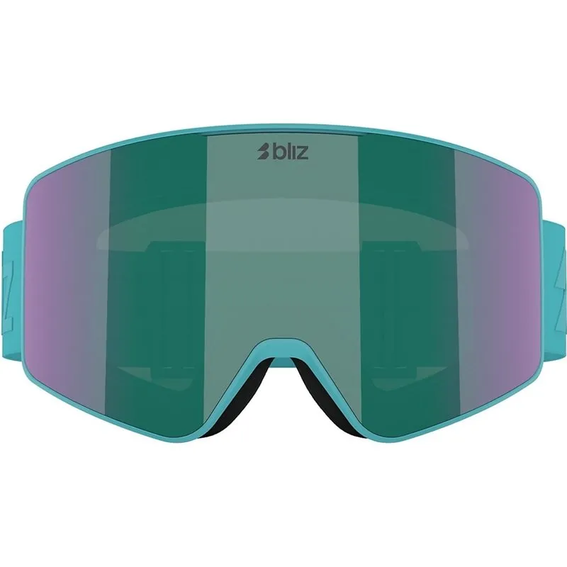 Bild 2 för Bliz G001S Matte Turquoise / Brown W Green Mul