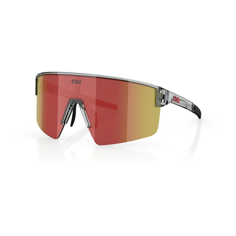 Bild 1 för Bliz P004  Transparent Dark Grey w/ Brown Red Multi