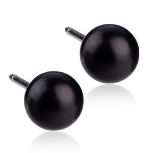 Produktfoto för Blomdahl Black Titanium Ball 5 mm