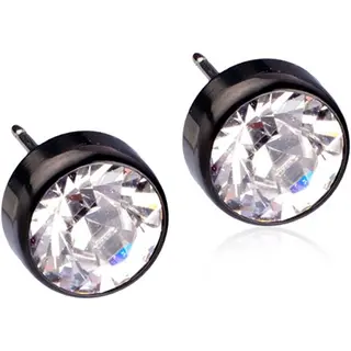 Produktfoto för Blomdahl Black Titanium Bezel Crystal 5 mm