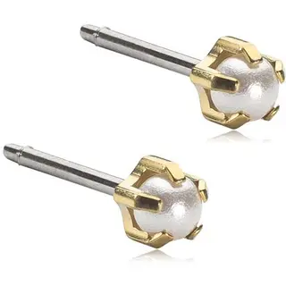 Produktfoto för Blomdahl GT Tiffany Pearl 4 mm, White