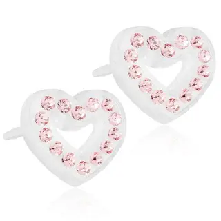 Produktfoto för Blomdahl Medical Plastic  Brilliance Heart Hollow 10mm light