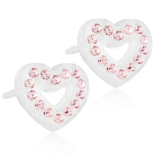 Alternativ bild 0 för Blomdahl Medical Plastic  Brilliance Heart Hollow 10mm light