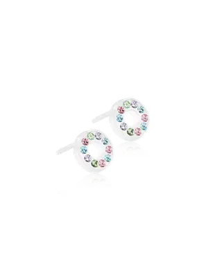 Produktfoto för Blomdahl Medical Plastic Brilliance Puck Hollow 8 mm Light fantasy