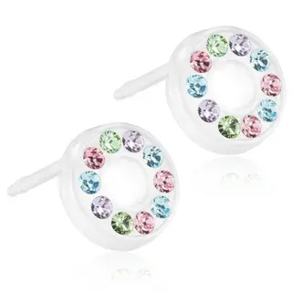 Produktfoto för Blomdahl Medical Plastic Brilliance Puck Hollow 8 mm Light fantasy