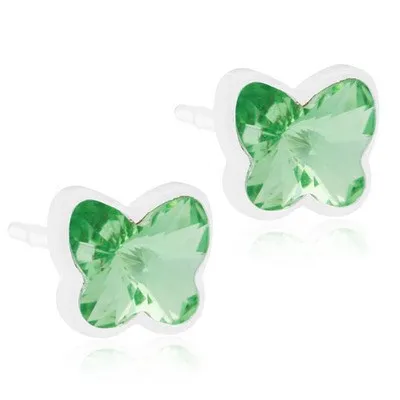 Alternativ bild 0 för Blomdahl Medical Plastic  Butterfly 5mm Peridot