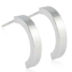 Alternativ bild 0 för Blomdahl Natural Titanium Pendant Plain Curved 15 mm