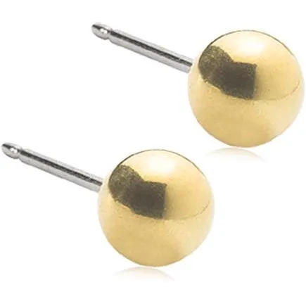 Bild 1 för Blomdahl örhängen Blomdahl GT Ball 5 mm 1 par