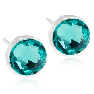Produktfoto för Blomdahl örhängen Blomdahl MP 6 mm Turquoise 1 par