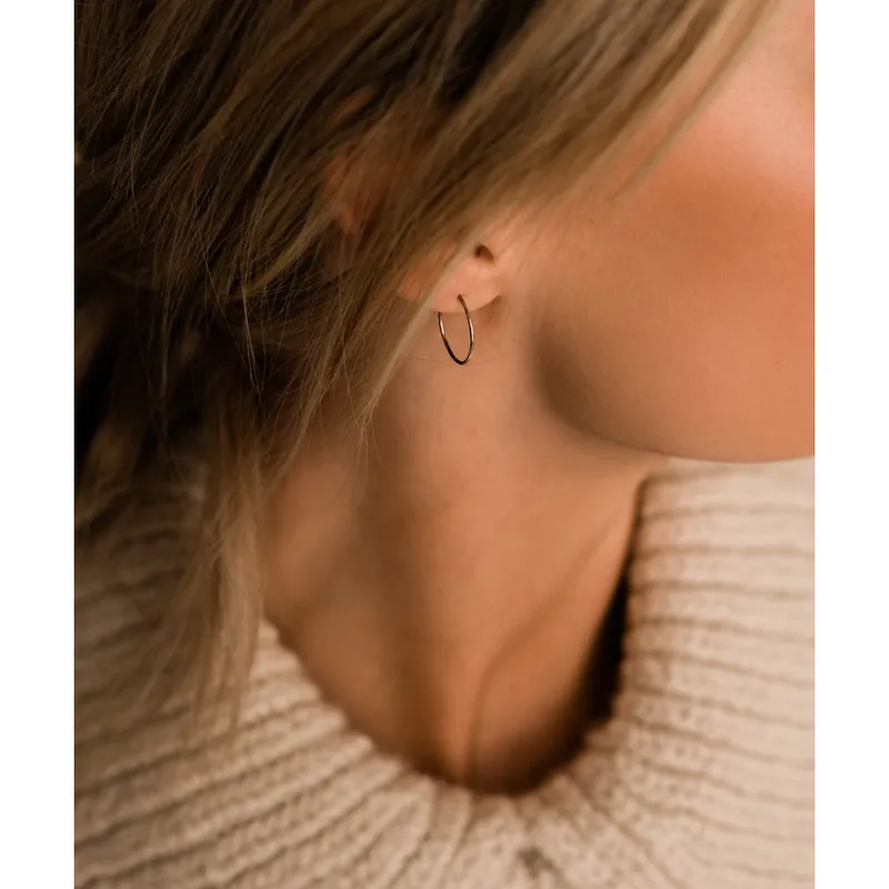 Bild 2 för Blomdahl örhängen Blomdahl NT Safety Ear Ring 14 mm