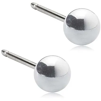 Bild 1 för Blomdahl örhängen Blomdahl ST Ball 4 mm 1 par