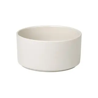 Produktfoto för Blomus - Bowl M - Pilar - Skål - Moonbeam - H: 7 x Ø: 14 cm
