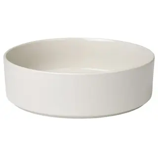 Produktfoto för Blomus - Bowl XL - Pilar - Skål - Moonbeam - H: 8 x Ø: 27 cm