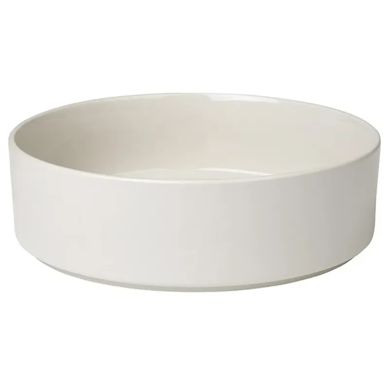 Alternativ bild 0 för Blomus - Bowl XL - Pilar - Skål - Moonbeam - H: 8 x Ø: 27 cm