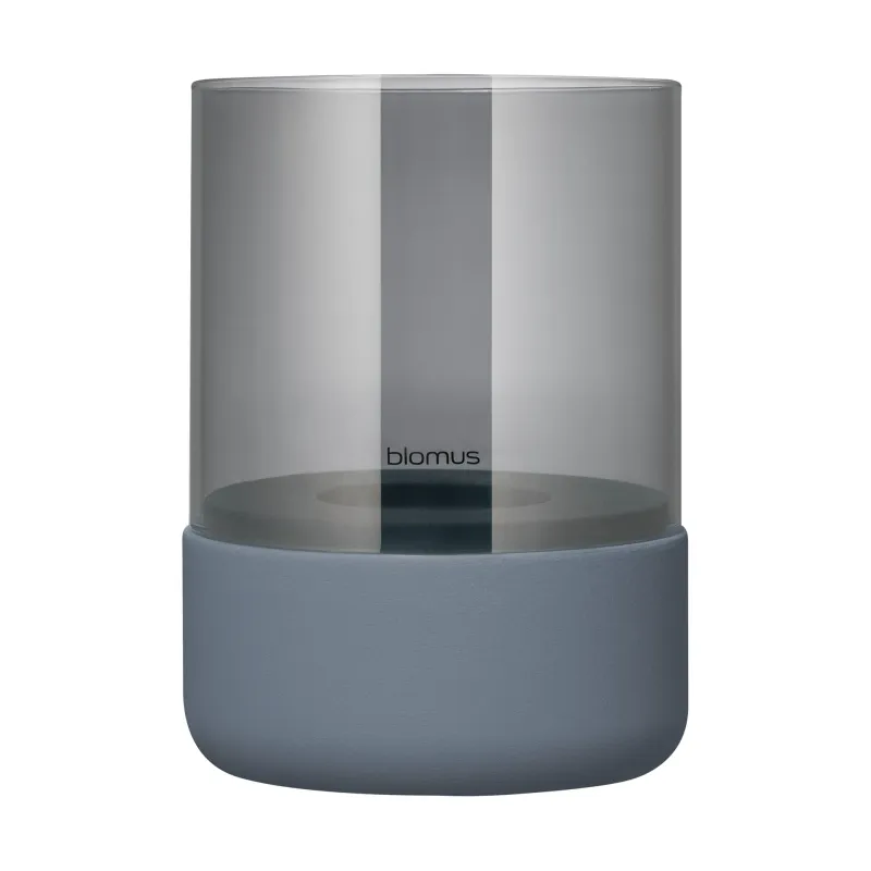 Alternativ bild 0 för Blomus - Calma Tealight Holder - Blomus - Ljusstake - Smoke - H: 14 x Ø: 10 cm