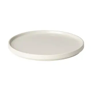 Produktfoto för Blomus - Dessert Plate - Pilar - Platta - Moonbeam - H: 1,8 x Ø: 20 cm