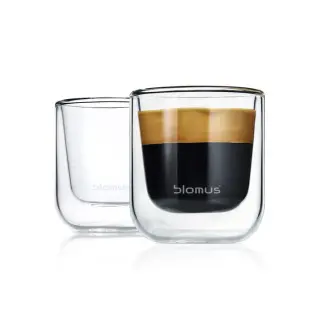 Produktfoto för Blomus - Nero Espressoglas 2-pack