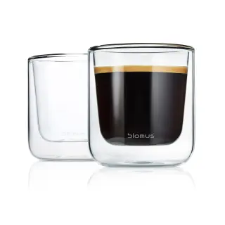 Produktfoto för Blomus - Nero Kaffeglas 2-pack Klar