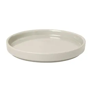 Produktfoto för Blomus - Plate M - Pilar - Platta - Moonbeam - H: 1,8 x Ø: 14 cm
