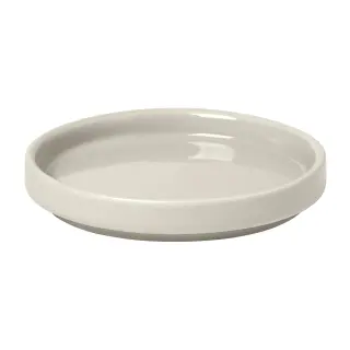 Produktfoto för Blomus - Plate XS - Pilar - Platta - Moonbeam - H: 1,5 x Ø: 10 cm