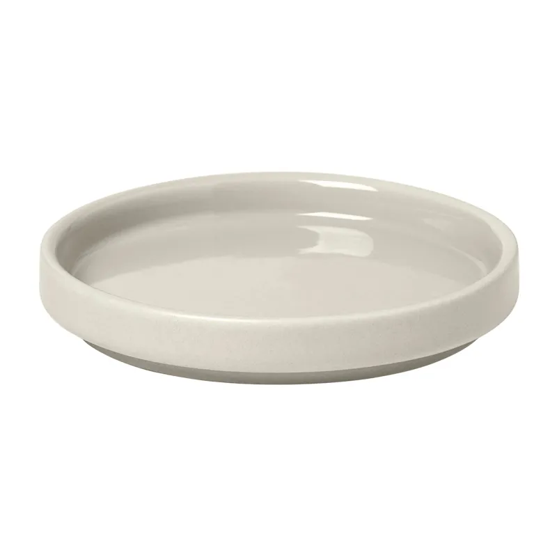 Alternativ bild 0 för Blomus - Plate XS - Pilar - Platta - Moonbeam - H: 1,5 x Ø: 10 cm