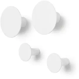 Produktfoto för Blomus - Ponto Wall Hooks 4 pcs. Lily White