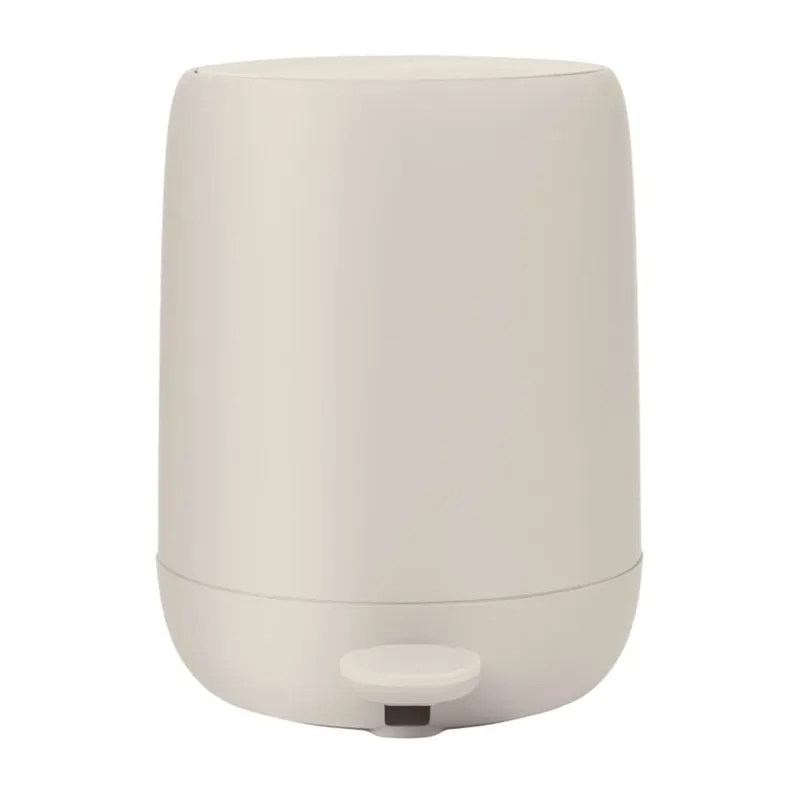 Alternativ bild 0 för Blomus - Sono Pedal Bin Large - Papperskorg - Moonbeam - H30 x L29,5 x Ø24 cm / 5 L