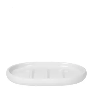 Produktfoto för Blomus - Sono Soap Dish - Fat - White - H1,8 x B10 x L13 cm