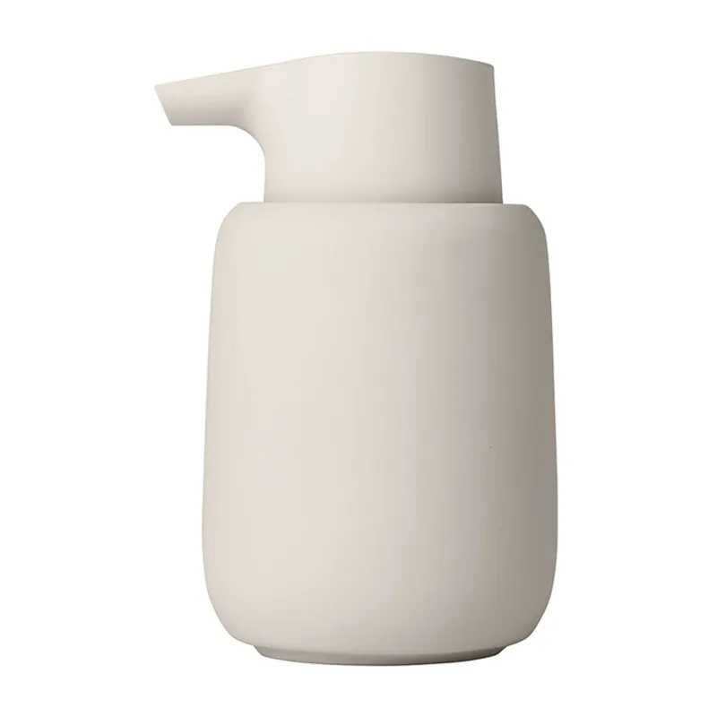 Alternativ bild 0 för Blomus - Sono Soap Dispenser - Tvålpump - Moonbeam - H14 x L9,5 x Ø8,5 cm / 0,25 L