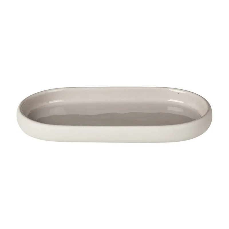 Alternativ bild 0 för Blomus - Sono Tray - Fat - Moonbeam - H2,5 x B10 x L19 cm