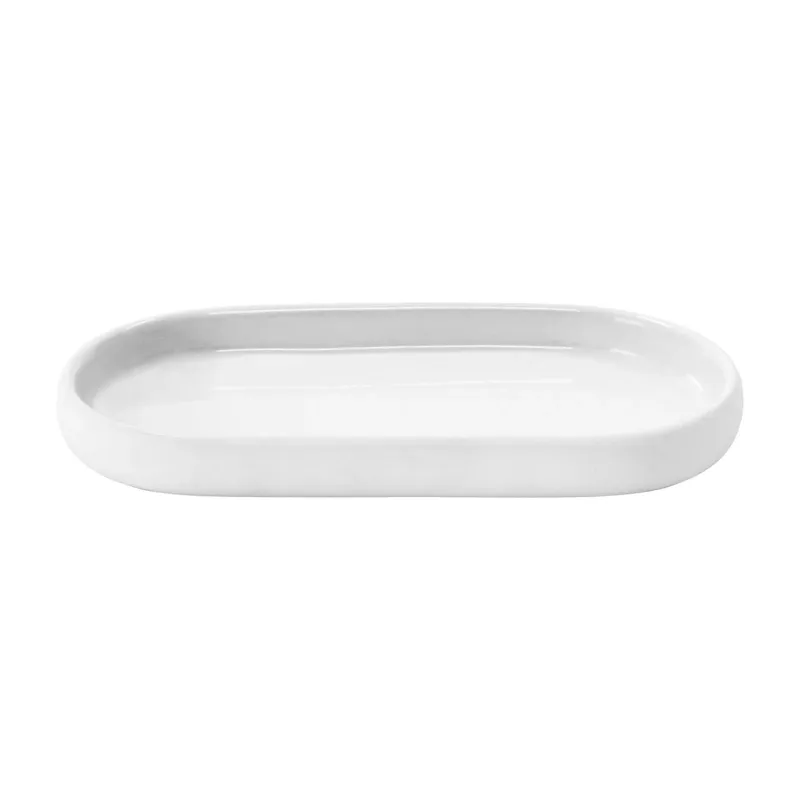 Alternativ bild 0 för Blomus - Sono Tray - Fat - White - H2,5 x B10 x L19 cm