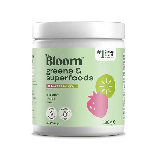 Alternativ bild 0 för Bloom Greens 180 g - Strawberry Kiwi