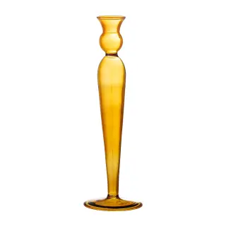 Produktfoto för Bloomingville - Dara Candleholder - Ljusstake - Yellow - D8,5xH27 cm
