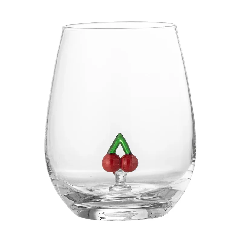 Alternativ bild 0 för Bloomingville Misa dricksglas 56 cl Clear-cherry