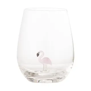 Produktfoto för Bloomingville Misa dricksglas 56 cl Clear-flamingo
