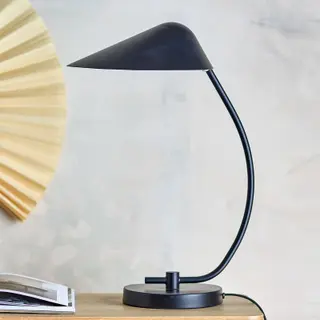Produktfoto för BLOOMINGVILLE Nisella bordslampa, svart, metall (L34xH50xB24 cm)