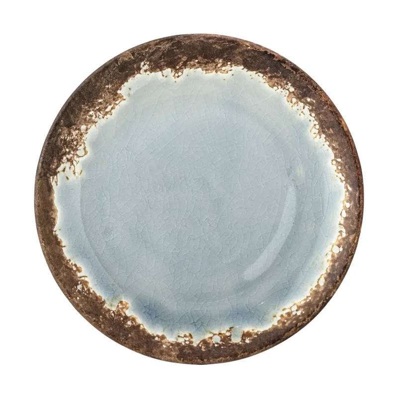 Alternativ bild 0 för Bloomingville Paula assiett Ø20 cm Grey-brown