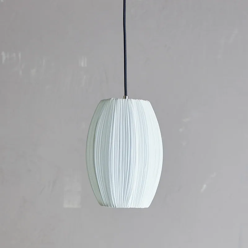 Bild 1 för BLOOMINGVILLE Pica Taklampa, Vit, Polyester (D21xH28 cm)