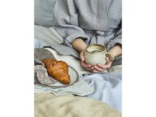 Produktfoto för Bloomingville Sandrine assiett Ø22 cm ljusgrå