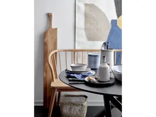 Produktfoto för Bloomingville Sandrine djup tallrik grå