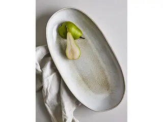 Produktfoto för Bloomingville Sandrine fat stort ljusgrå