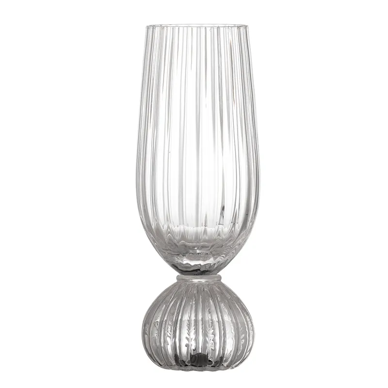 Alternativ bild 0 för Bloomingville - Taurin Champagne Glass - Clear