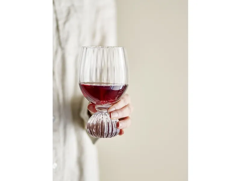 Alternativ bild 0 för Bloomingville - Taurin Wine Glass - Clear